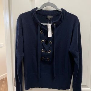 New cashmere J. Crew sweater